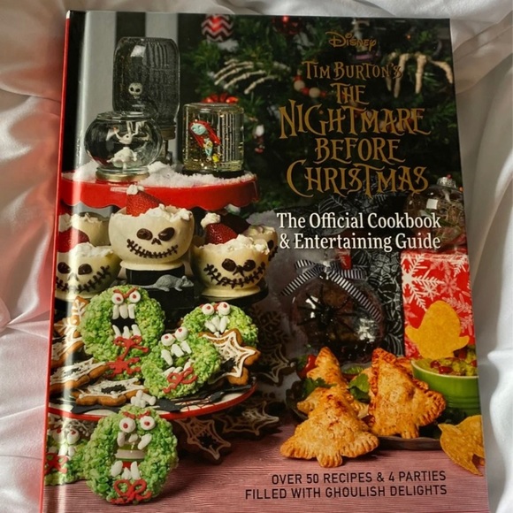 Disney Other - DISNEY TIM BURTONS THE NIGHTMARE BEFORE CHRISTMAS COOKBOOK